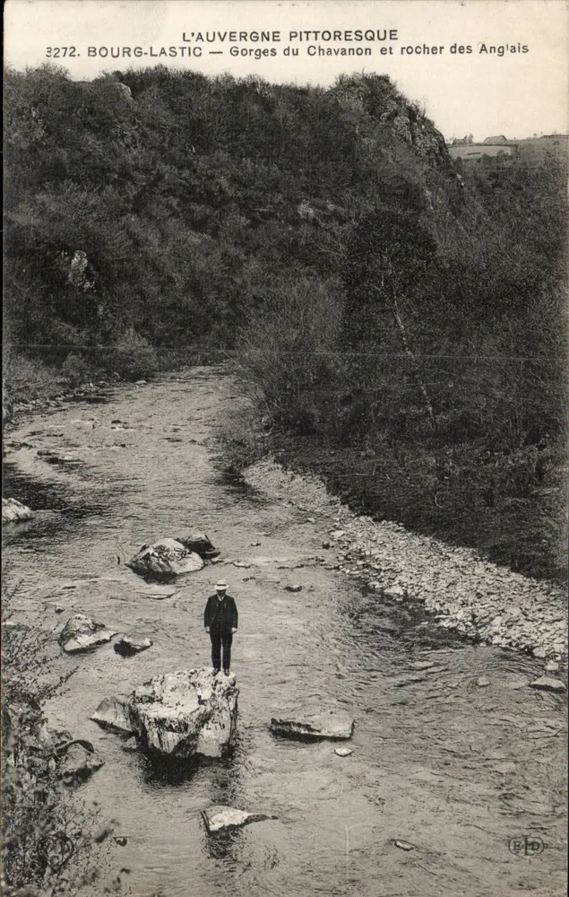 Bourg-Lastic — Gorges du Chavanon und Felsen der Engländer — Die pittoreske Auvergne - Vorderseite