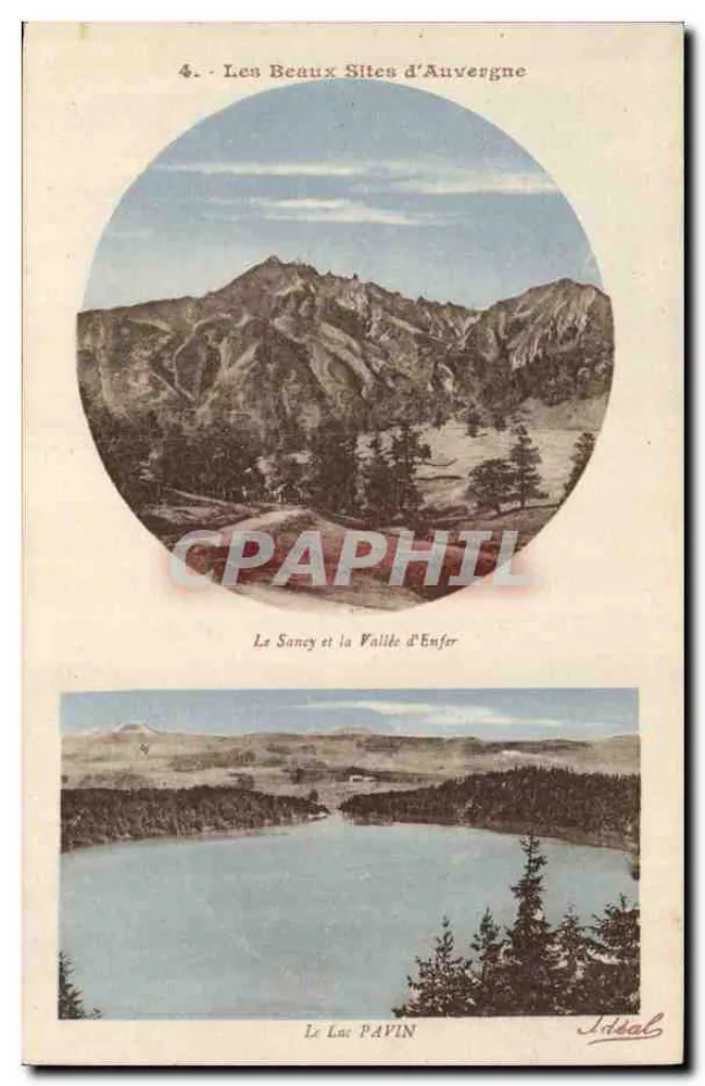Der Sancy und die Hölle — See Pavin — Ideal - Vorderseite