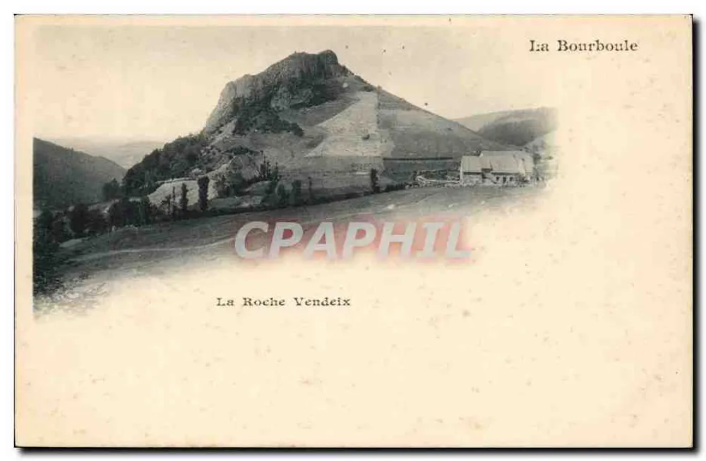 La Bourboule — La Roche Vendeix - Frente