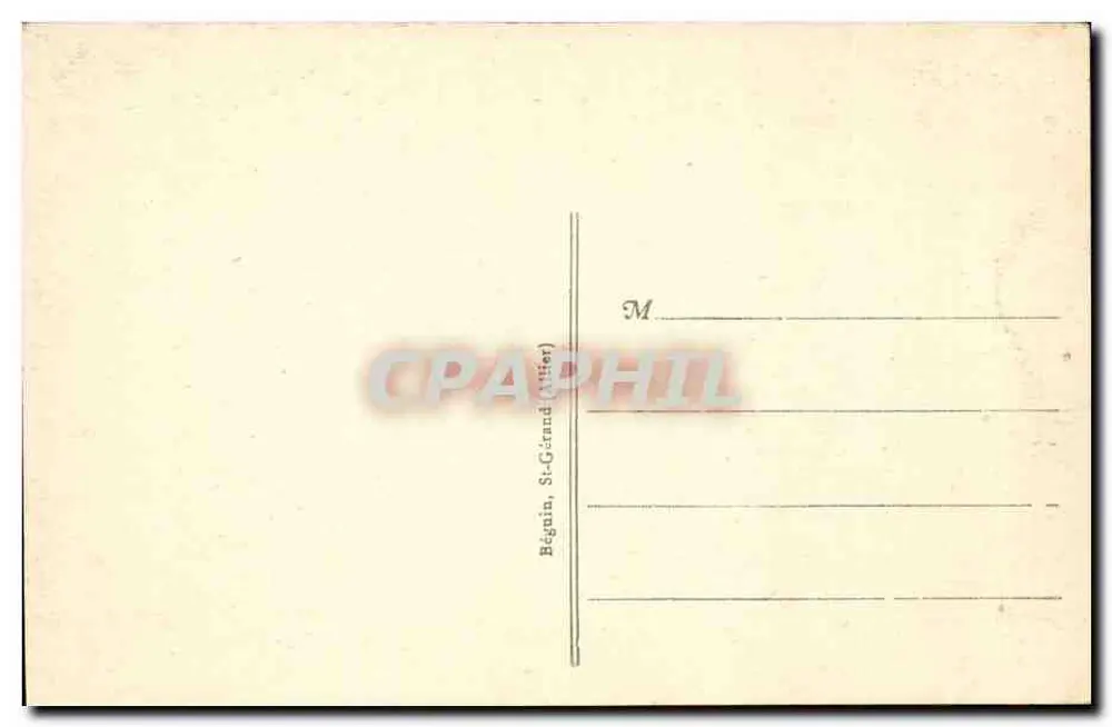 Le Mont-Dore — L'istituto Termale — Béguin, St-Gérard (Vifiter) - Verso