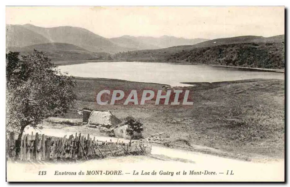Umgebung von Mont-Dore — See Guéry und Mont-Dore — I L - Vorderseite