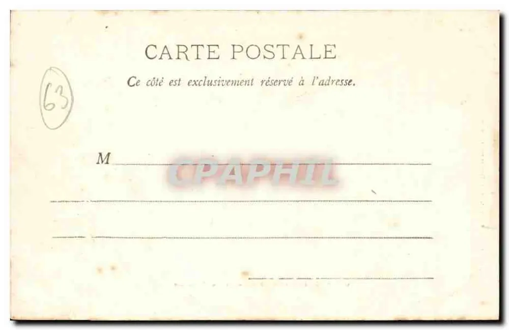 Clermont-Ferrand - A Place Saint-Hérem — Besson, editor - Verso
