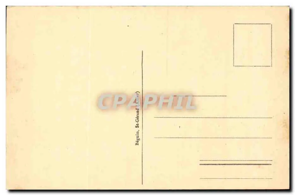 Clermont-Ferrand — Ein Eckbereich des Sees Jardin Lecoq — Idéal, n° 4066 - Rückseite
