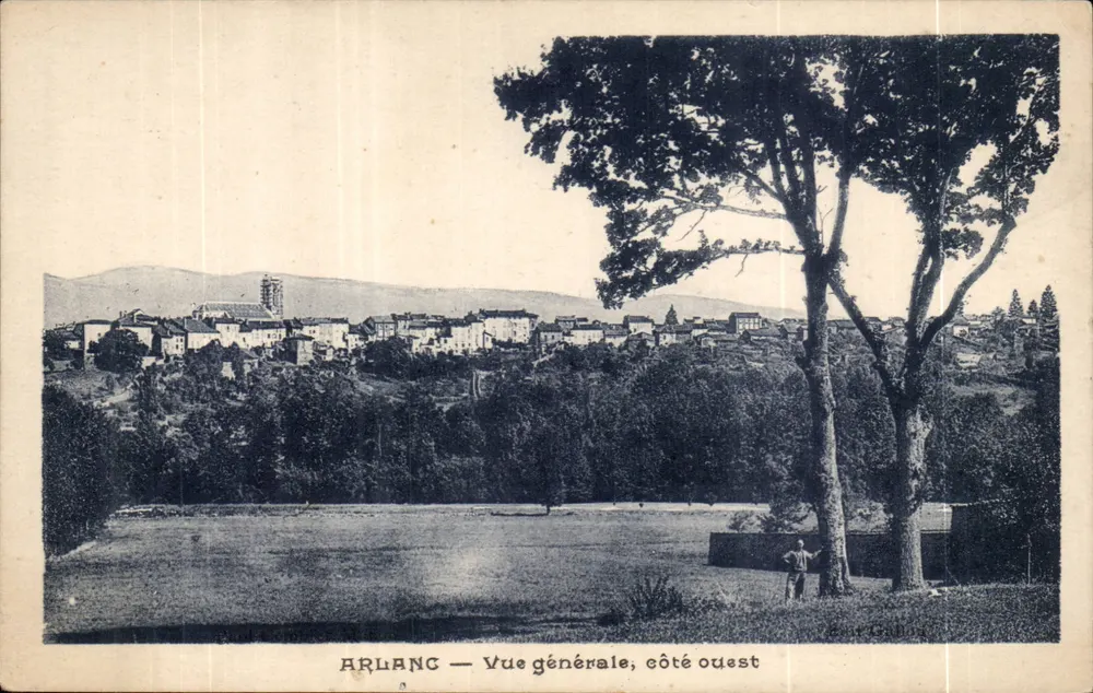 Arlang — Vista geral, lado oeste — Editor G. Gallot - Frente