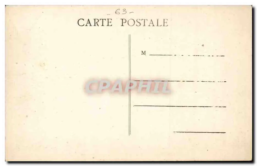 Arlang — Vista geral, lado oeste — Editor G. Gallot - Verso
