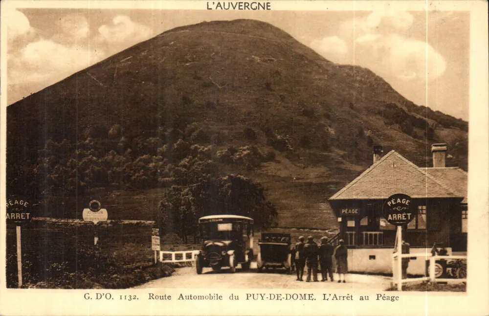L'Auvergne — Puy-de-Dôme — Mautstelle — G. D'O. 1132 - Vorderseite