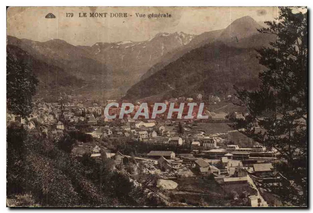 Mont Dore — Ogólny widok — wydawca: 179 - Awers