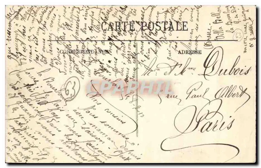 La Bourboule — El Boulevard de l'Hôtel-de-Ville — LL - Reverso