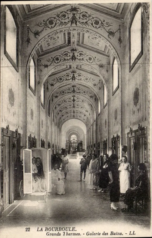La Bourboule - Grands Thermes. Galerie der Bäder - LL - Vorderseite