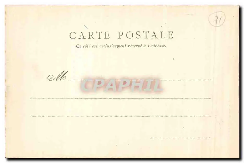 Chiesa di Semur-en-Brionnais — Saône-et-Loire — Hachette, editore, Parigi, foto. L. Ed. - Verso