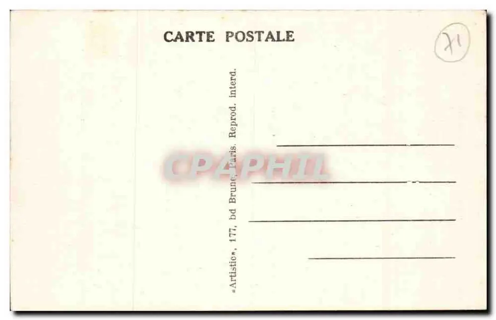 Etang-sur-Arroux (S.-et-L.) — Katedra — Goudard, wyd. 6-37 - Rewers