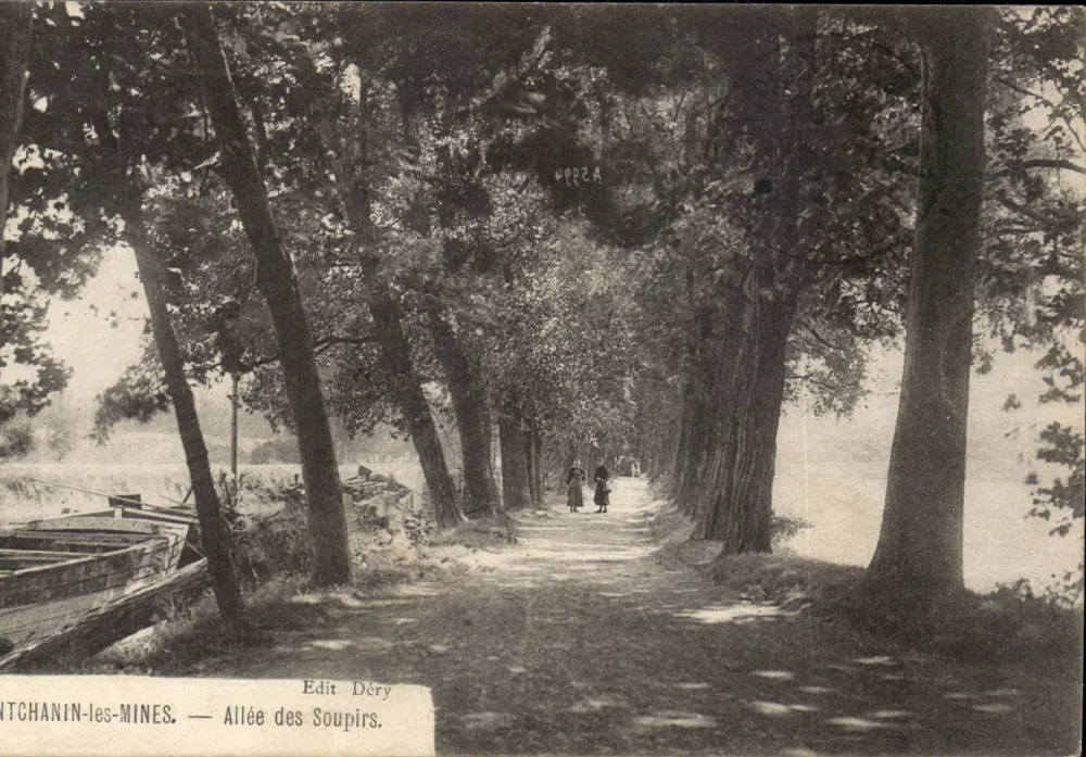 Montchanin-les-Mines — Allée des Soupirs — Edit. Déré - Vorderseite