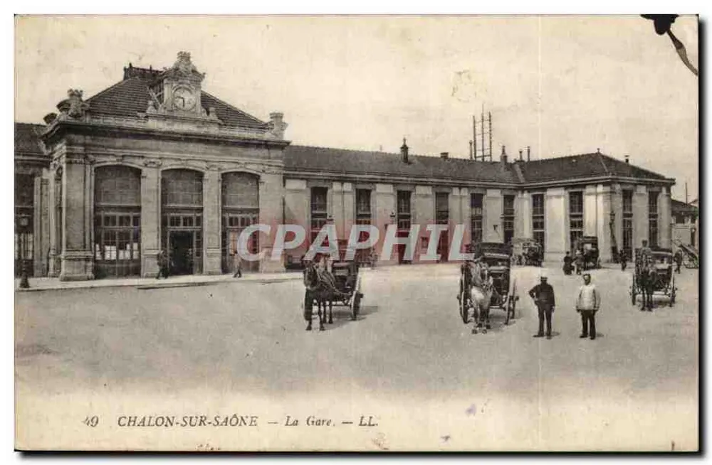 Chalon-sur-Saône — Die Station — LL. — n°49 - Vorderseite