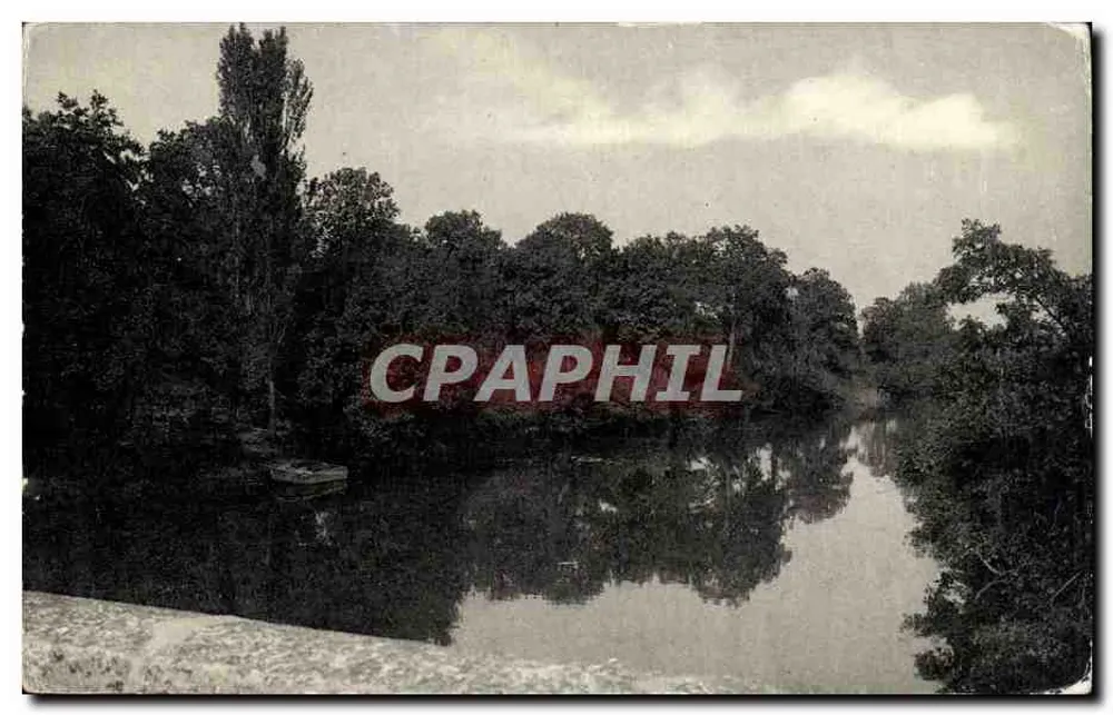 Pont de Grosne — Varennes-le-Grand — Verlag: Imp. Bourge-dit-Malon-Saône - Vorderseite