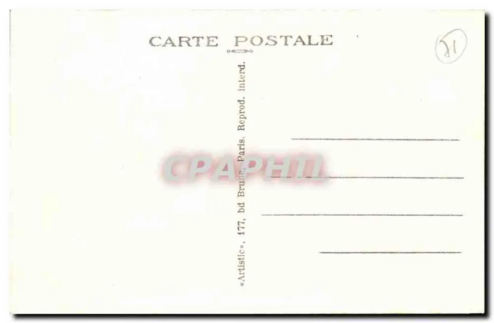 ETANG-sur-ARROUX (S.-et-L.) — O Calvário — Abbé Gadant, edição 6 37 - Verso
