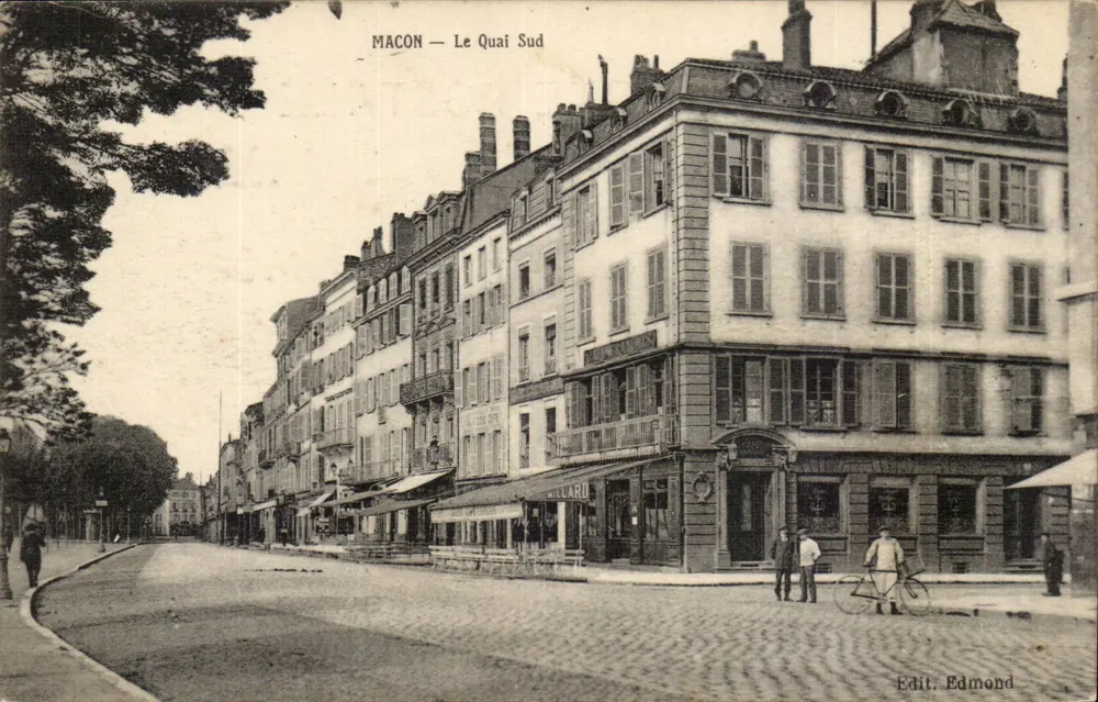 Macon — O Quai Sul — Edit. Edmond - Frente