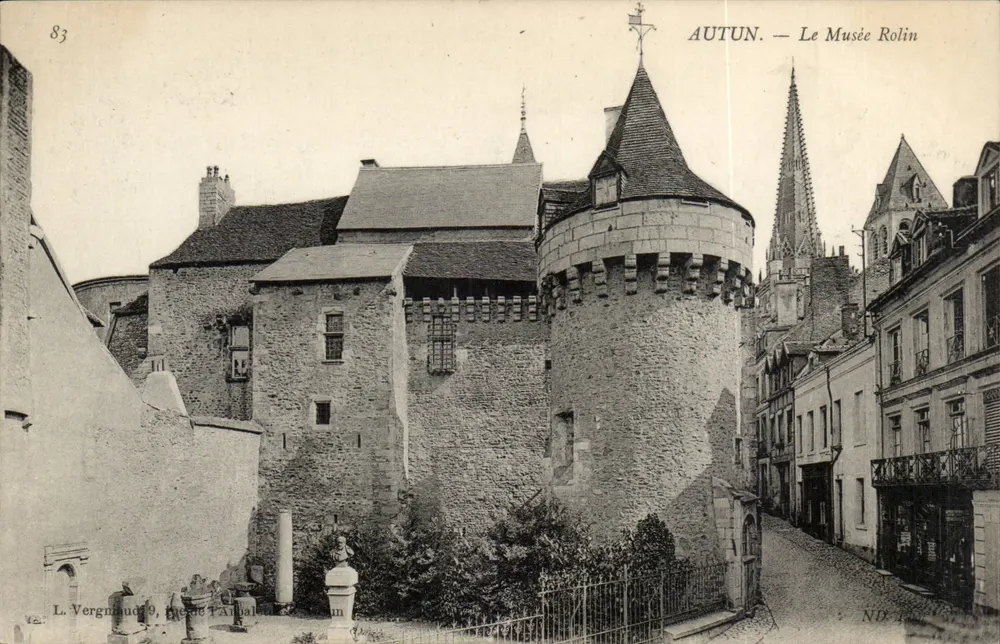 Autun — O Museu Rolin — L. Vergnimboud, editor - Frente