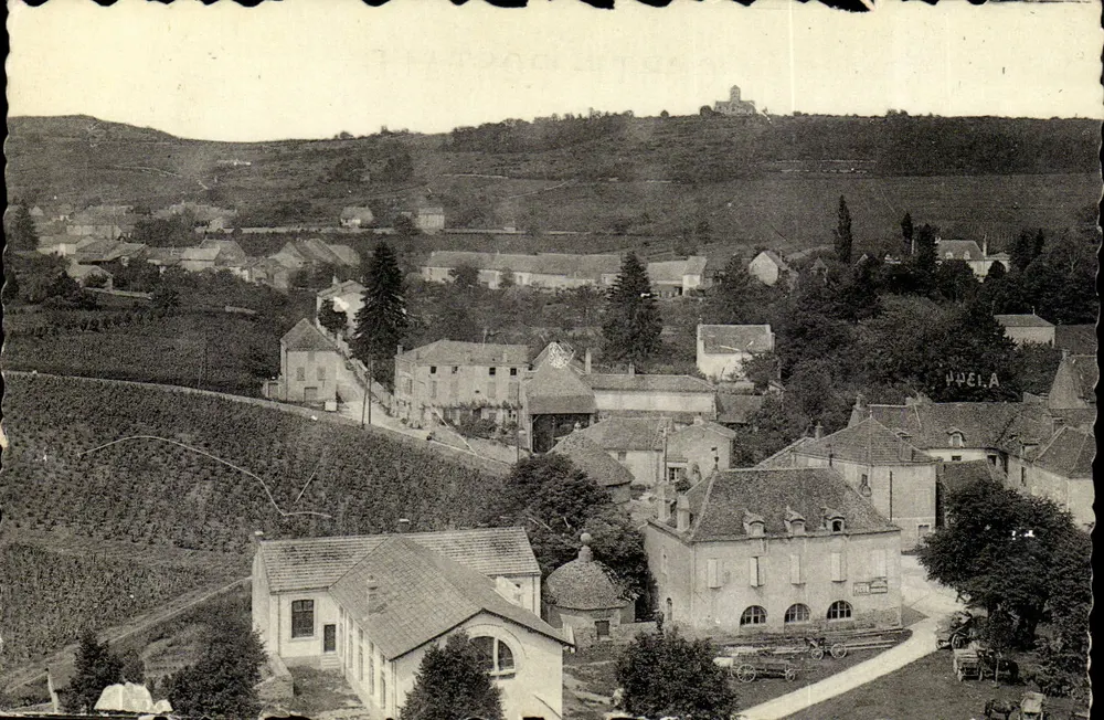 Sennecé-le-Grand — Montagne de Saint-Martin — IMP. BOURGEOIS-CHALON-S.-&-L. - Vorderseite