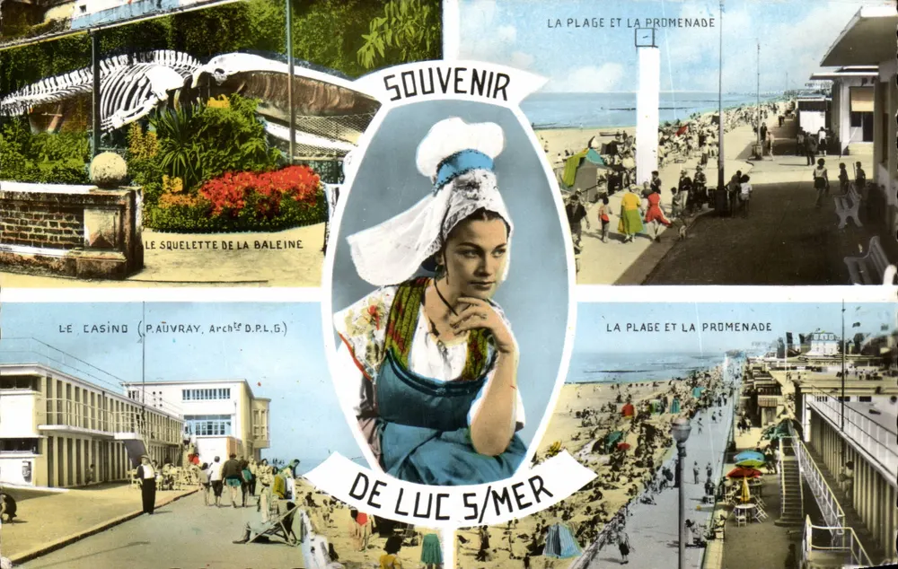 LUC-sur-MER — Erinnerung — Cie des Arts Photomécaniques, n°819 - Vorderseite
