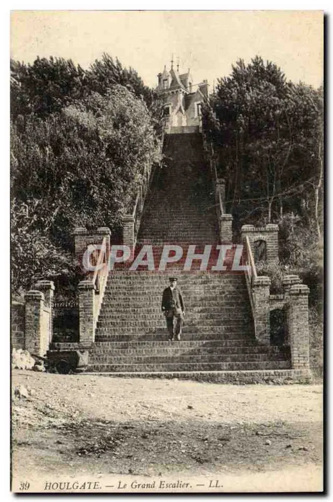 Houlgate — O Grande Escalier — LL. n°39 - Frente