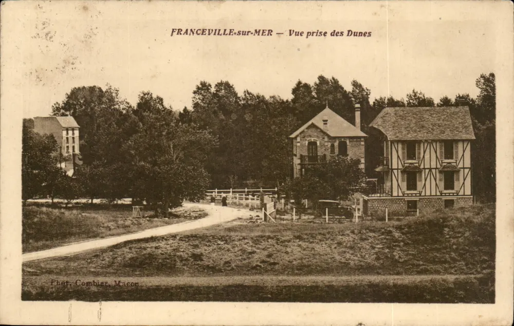 Franceville-sur-Mer — Ansicht vom Dünenturm — Fot. Combier Maccon - Vorderseite