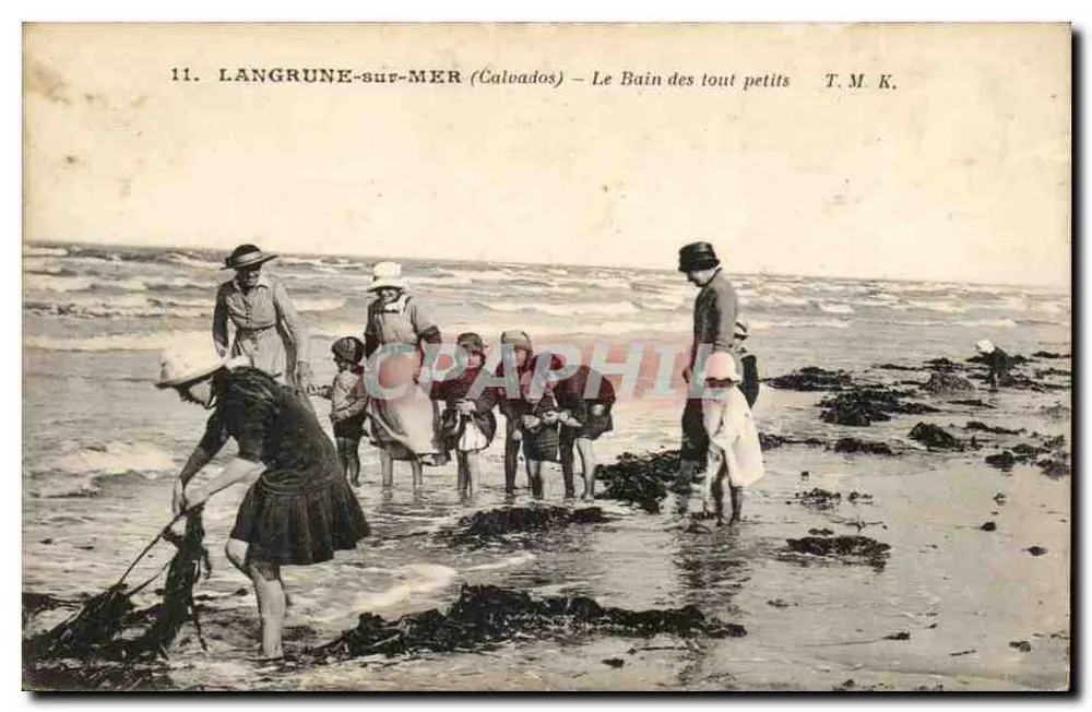 Langrune-sur-Mer (Calvados) — Das Bad der Kleinen — T.M.K. - Vorderseite