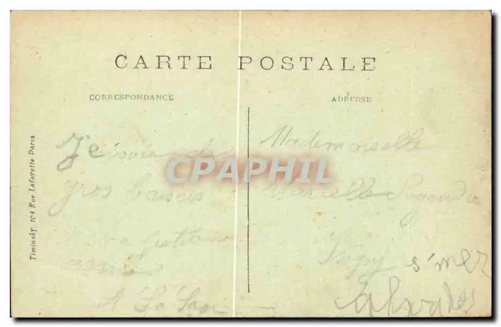 Langrune-sur-Mer (Calvados) — Das Bad der Kleinen — T.M.K. - Rückseite