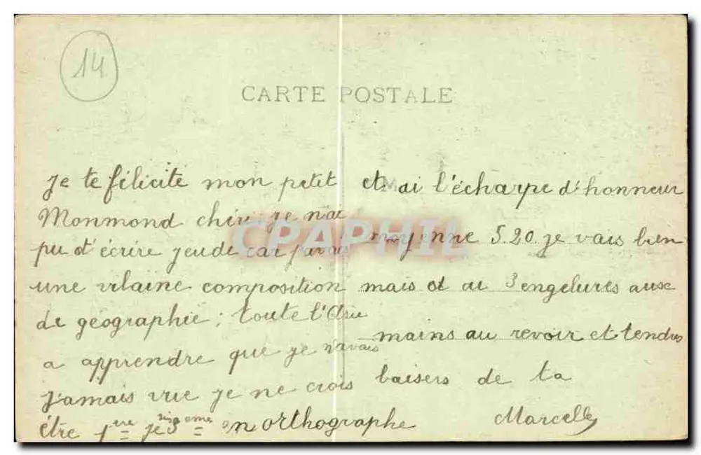 Isigny-sur-Mer — A Cale aux Moules — Alfred Rossel, Editor Renouf - Verso