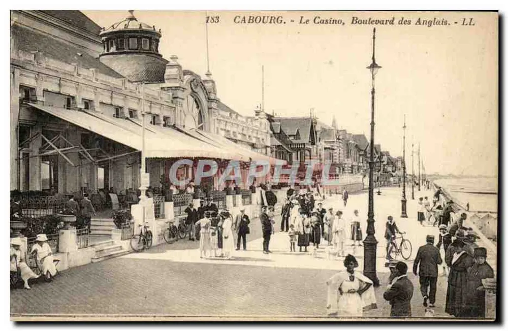 Cabourg - Das Casino, Boulevard des Anglais - LL. 183 - Vorderseite