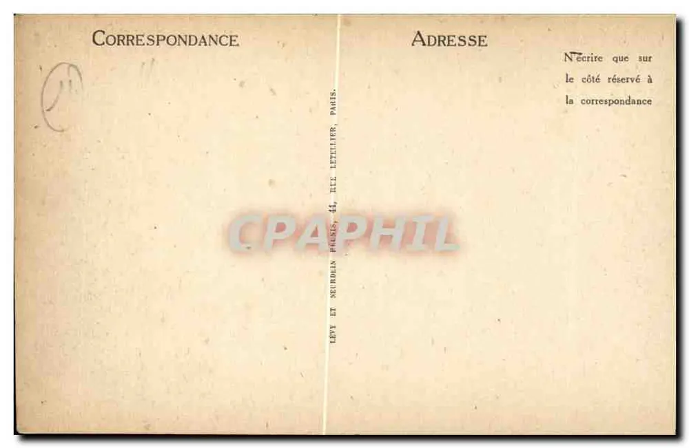 Cabourg - Das Casino, Boulevard des Anglais - LL. 183 - Rückseite
