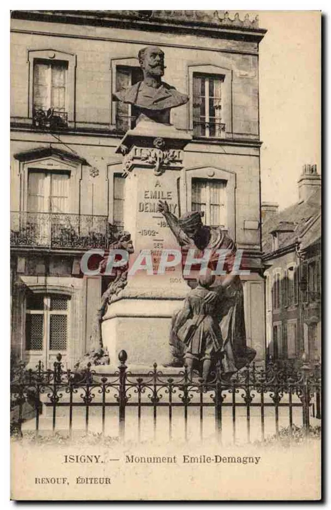 Isigny — Monument Emile-Demagny — Renouf, editor - Frente