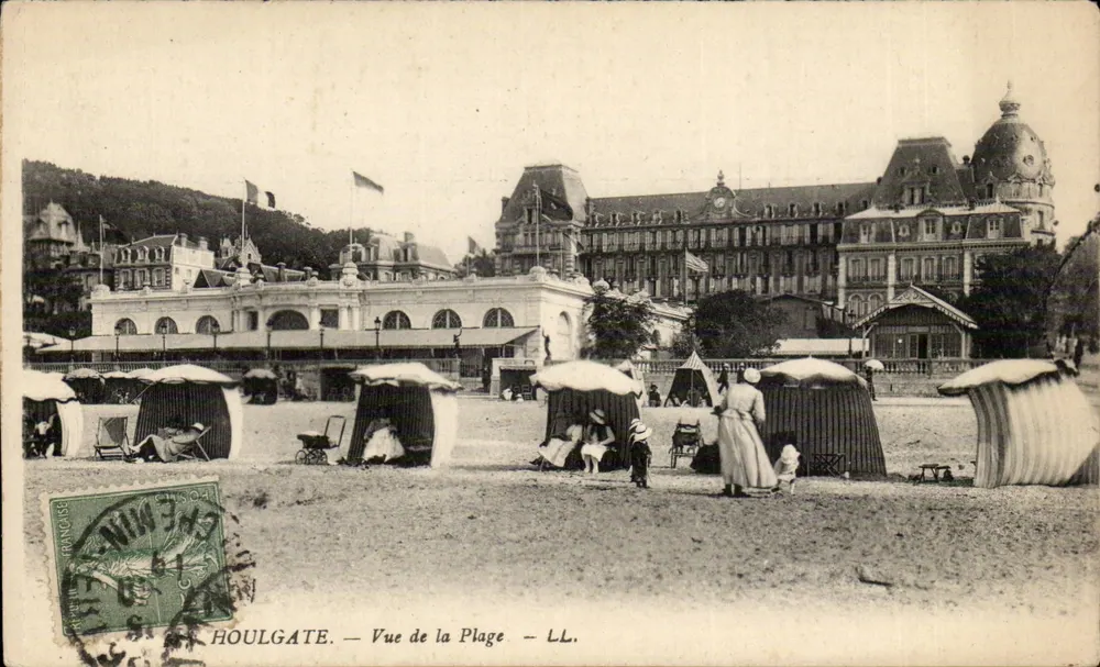 Houlgate — Uitzicht op de Strand — LL. - Voorkant
