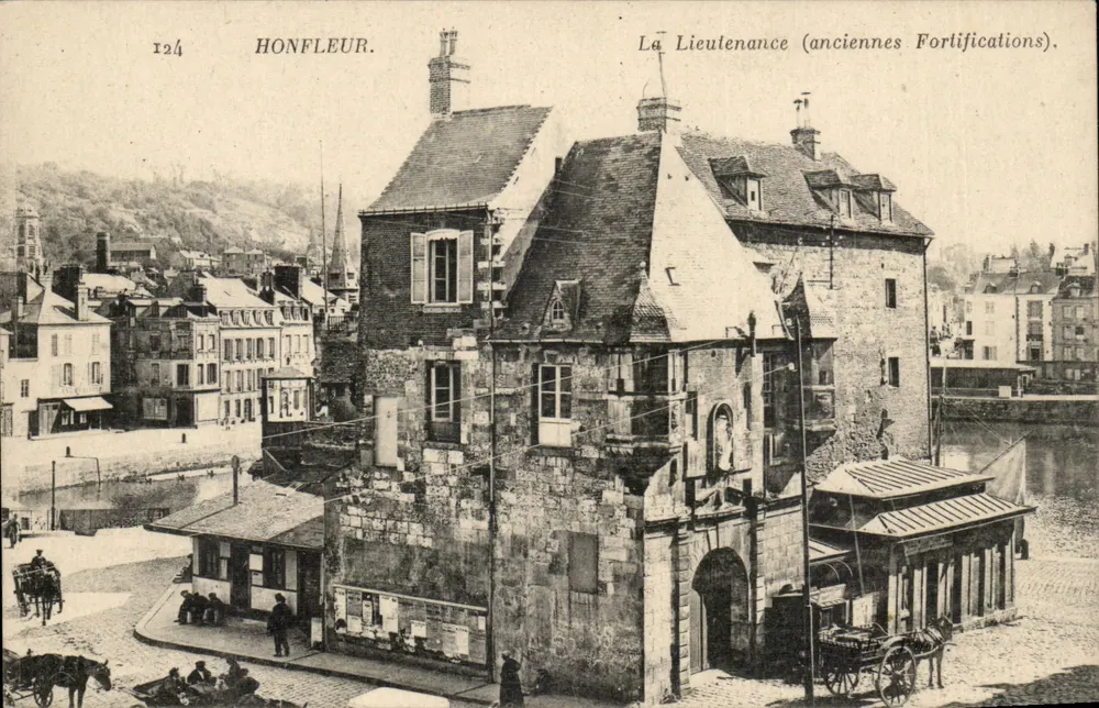 Honfleur — Die Lieulenance (alte Befestigungen) — Imp. Piot, Paris - Vorderseite