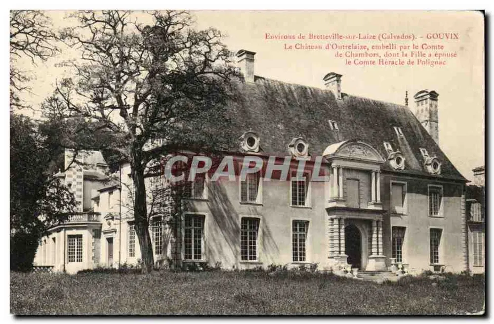 Schloss Outrelaize — Bretteville-sur-Laize (Calvados) — GOUVIX - Vorderseite