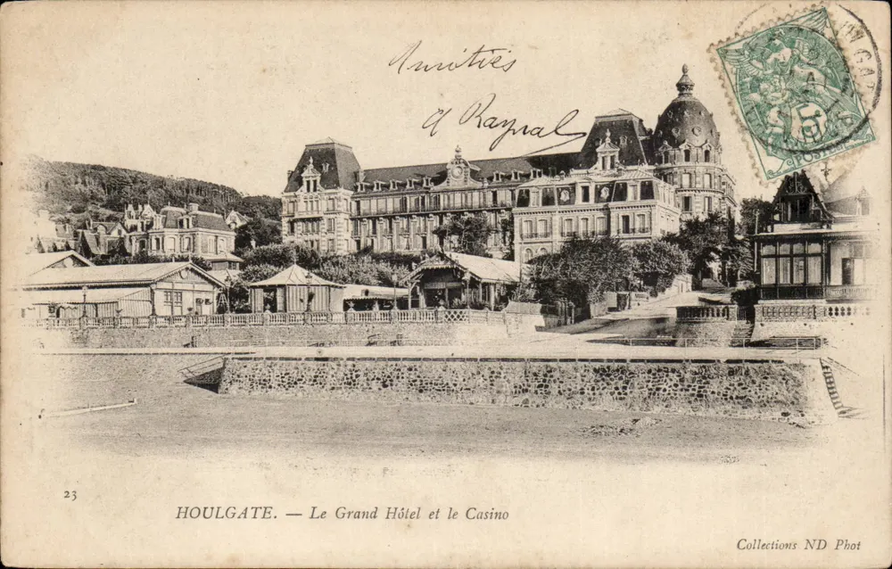 Houlgate — Das Grand Hotel und das Casino — Collections ND Phot - Vorderseite