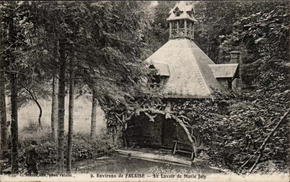 Umgebung von FALAISE — Das Lavoir von Marie Joly — C. Jeanne, phot. edit. Falaise - Vorderseite