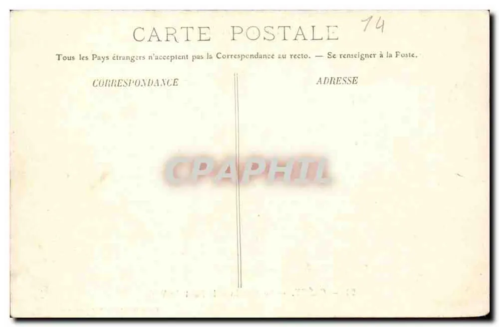 Clecy — Il Mulino e il Ponte del Vay — E. Roussel, editore, Argentan — Cliche D. - Verso