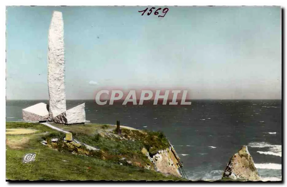 Monument na Cap Fréhel — wydawca C.A.P. — nr 1569 - Awers