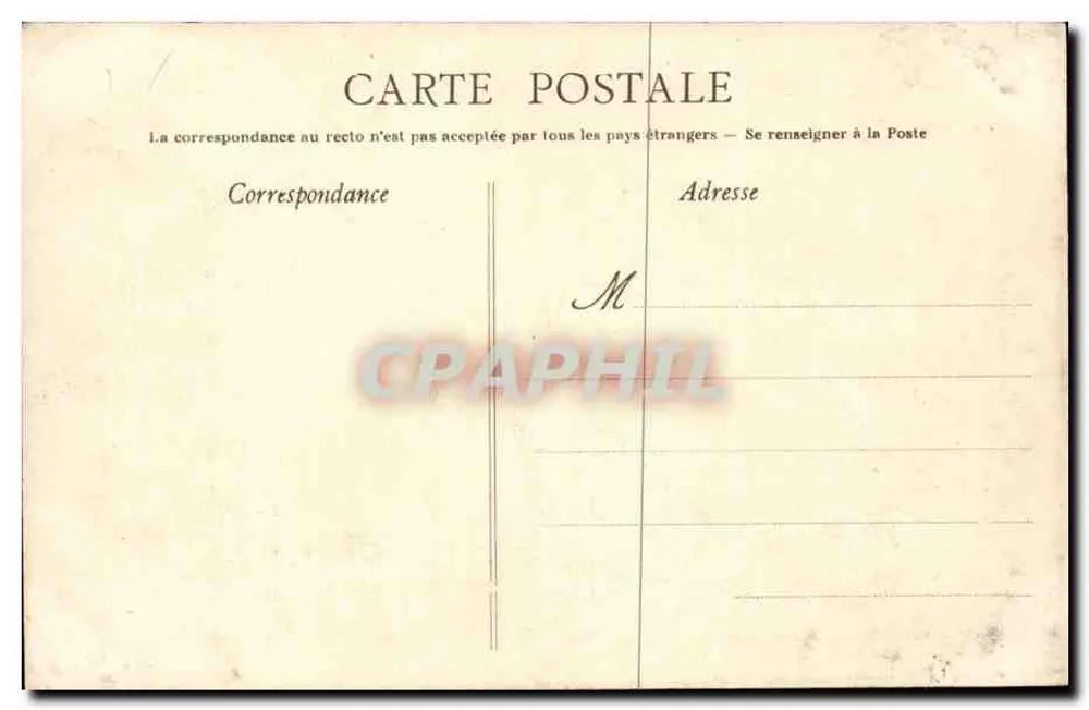 Trouville — Allgemeiner Blick auf die Mole-Promenade — Sammlung AD - Rückseite