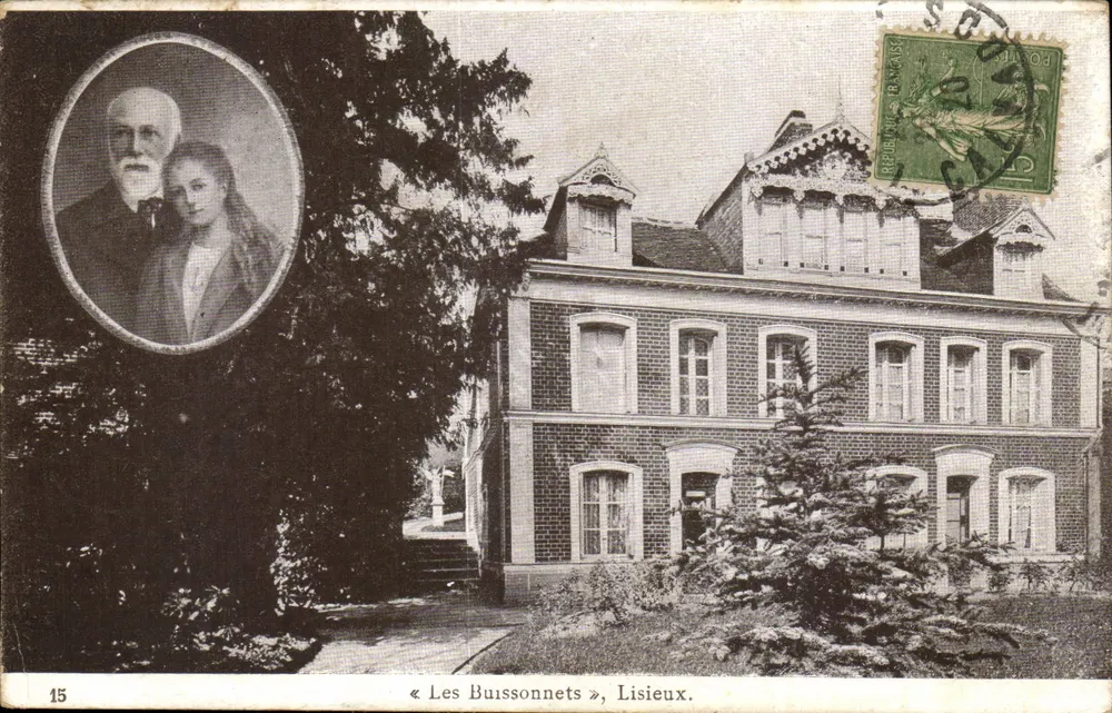 « Les Buissonnets », Lisieux — casa de campo — editor não identificado, n° 15 - Frente