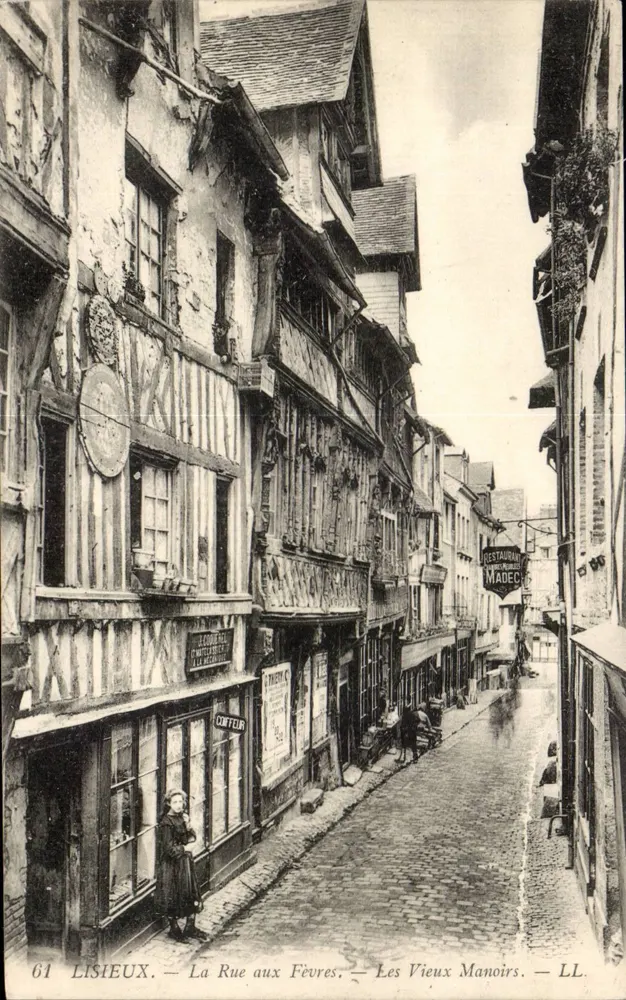 Lisieux — Die Straße der Fèvres — Die alten Herrenhäuser — LL - Vorderseite
