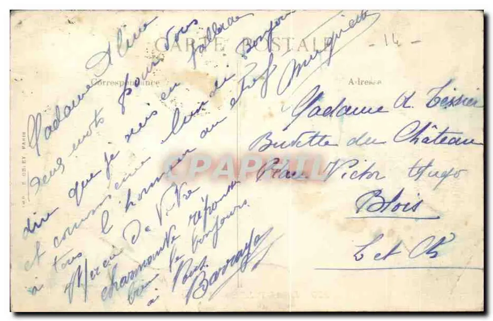 Deauville — La Potinière — lit. G. Forestier, n° 433 - Rewers