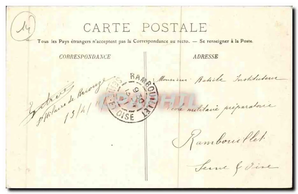 A Normandia Pitoresca — La Rouvre — Saint-Pierre — Ed. Fournier, Cimne 20 - Verso