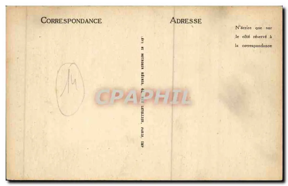 Bayeux — A Catedral — A Nave — L.L. - Verso