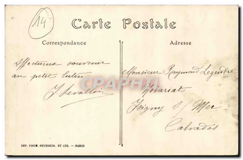 HONFLEUR — El Puerto, Llegada del Vapor de Le Havre — ND. Foto. - Reverso