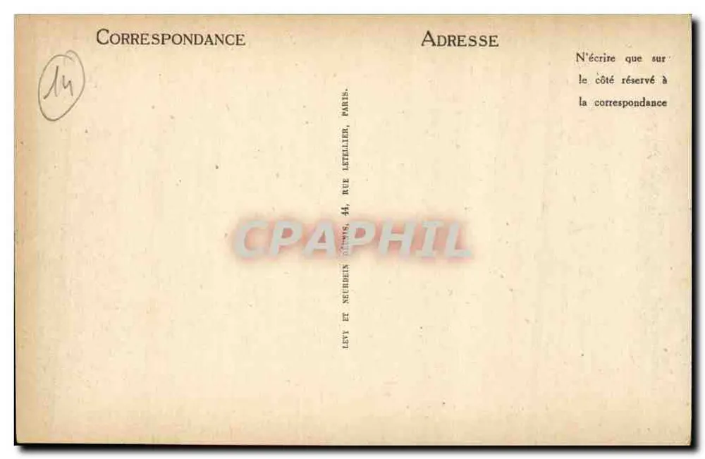 TROUVILLE — Quai Joinville — LL, n° 111 - Verso