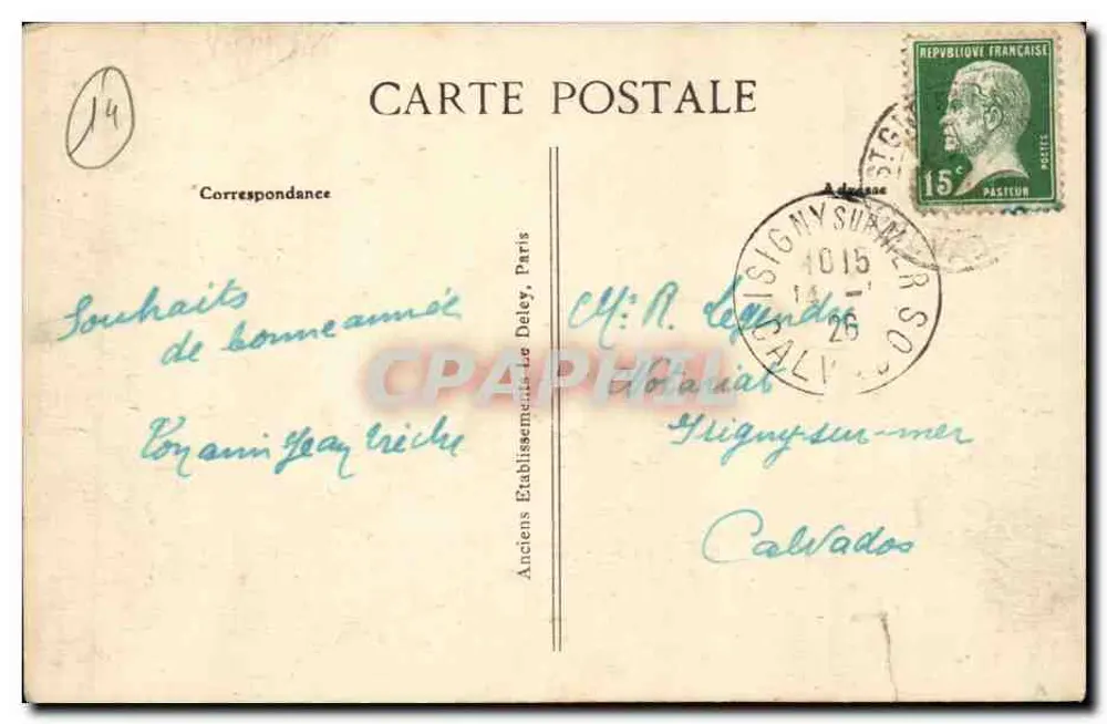 Trouville — Grupo de Villas — G. F. Le Havre, n° 275 - Verso