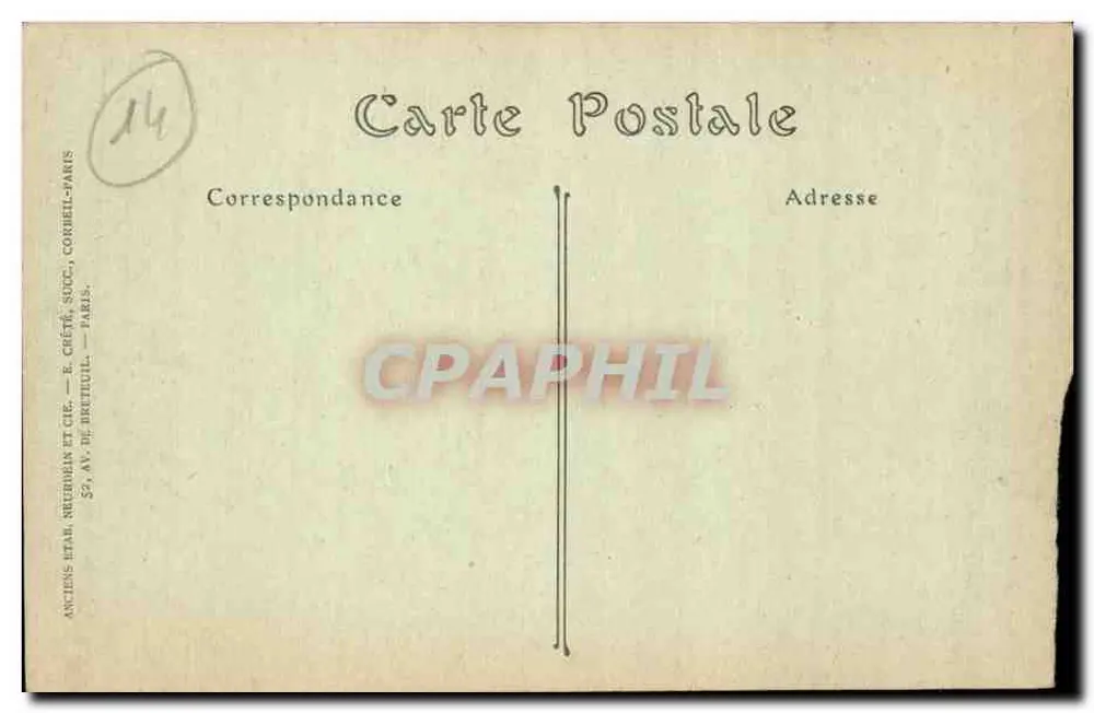 Trouville-sur-Mer — « Trouville-Palace » — JND hot. n°491 - Verso