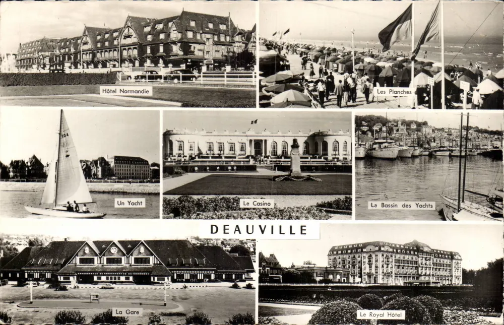 Deauville — Vista panorâmica — Edições Gaby - Frente