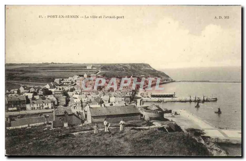 Port-en-Bessin — Die Stadt und der Hafen — A.D. 263 - Vorderseite